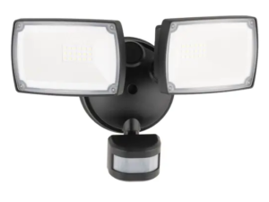 Mercator Onyx Twin Head Security Floodlight