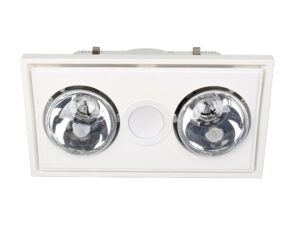 Mercator Midas Duo Bathroom Heater & Exhaust (BS132ESWWH)