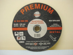 Premium Abrasives Cutting Wheel 115 x 2.5 x 22mm Metal