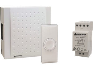 Mercator Compact Door Chime Kit (MDCS01WHT/BLK)