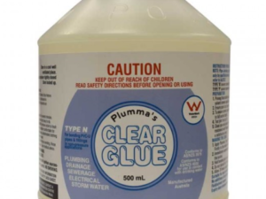 Plummas Clear Solvent Cement Type N 500ml PVC