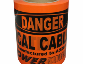 Powerforce - Tape Mains Marker-Non Detect Electrical Orange 100M - POWMT100