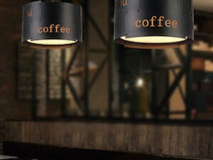 Coffee Pendant Short QL-3034