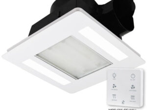 Fantech Trade Response Radiance 3 in 1 Bathroom Heater Exhaust Fan & Light (RESP3-1WH)
