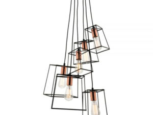 Mercator Zappa 6 Light Metal Pendant