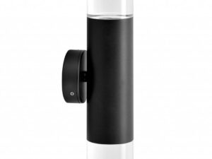 CLA PHARE(GU10): Exterior Wall Pillar & Bollard Lights (black) IP54-65