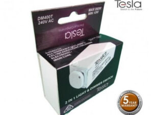 Tesla 2 in 1 Light & Dimmer Switch