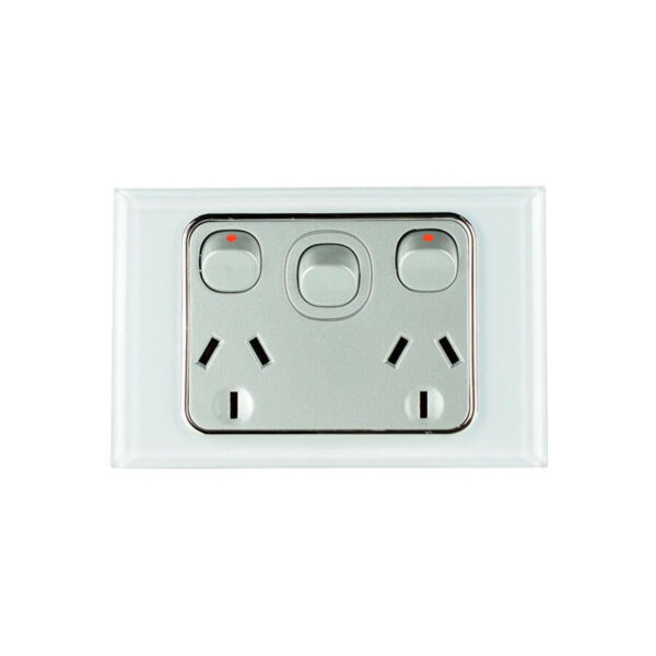 Tesla Crystal Range Switch and Socket