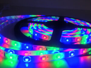 RGB Waterproof Strip Light 5M + Driver + Remote