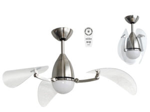 Martec Vampire 42" DC Ceiling Fan With Tricolour LED Light and Remote