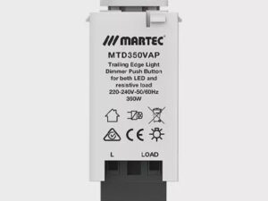 Martec Push Button LED Light Dimmer Trailing Edge