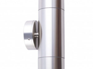 CLA GU10 Exterior Wall Pillar Lights (Anodized Aluminium) IP65