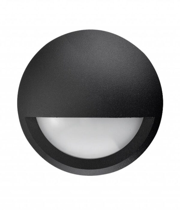 CLA STE: Exterior LED Surface Mounted Eyelid Step Lights IP65