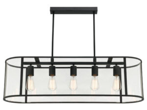 Mercator Liverpool 5 Light Oval Pendant