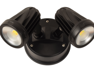 Tradelike Forte 2 x 15W Die-cast Aluminium Double Spotlight Quick Fit Tri-Colour IP65 (TLFO34502B)