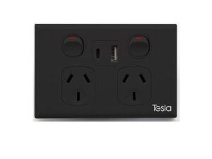 Tesla Double GPO AC USB