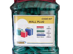 Wall Plugs Green 500pcs