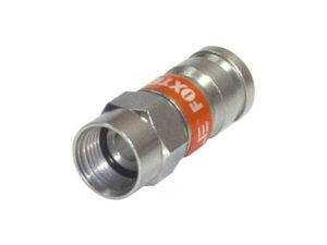 RG6 F Type Compression Connector Foxtel Approved