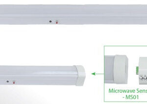 Tradelike Tri-Colour Slimline Emergency Batten with Sensor Socket (LWB180x-E)