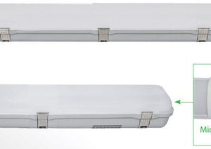 Tradelike Batten Tri-Colour Weatherproof Batten with Sensor Socket (LWWB190x)