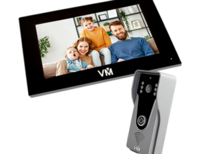 Videoman 4-Wire Video Intercom Kit with Wi-Fi in WHITE or BLACK (VM-700Kit)